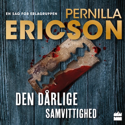 Den dårlige samvittighed – omslag til lydbogen af Pernilla Ericson