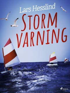 Stormvarning – omslag till ljudboken av Lars Hesslind
