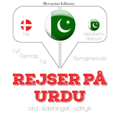 Rejser på Urdu – omslag til lydbogen af JM Gardner