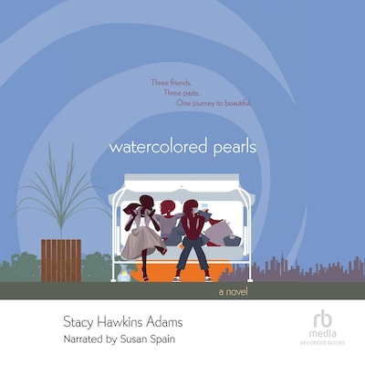 Watercolored Pearls – omslag til lydbogen af Stacy Hawkins Adams