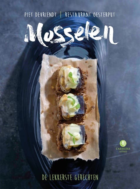 Mosselen: De lekkerste gerechten – omslag van het luisterboek van Piet Devriendt