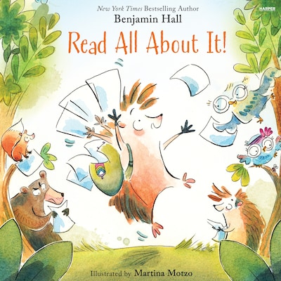Read All About It! – omslag til lydbogen af Benjamin Hall