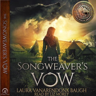 The Songweaver's Vow – omslag til lydbogen af Laura VanArendonk Baugh