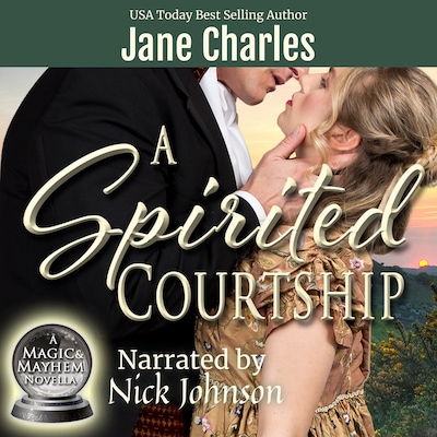 A Spirited Courtship – omslag til lydbogen af Jane Charles