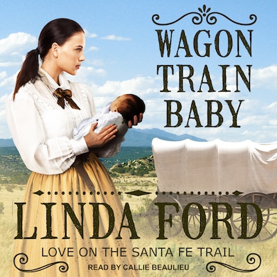 Wagon Train Baby – omslag til lydbogen af Linda Ford