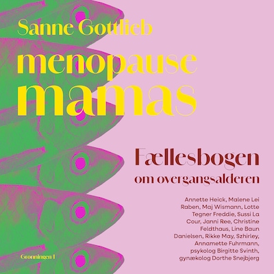 Menopause Mamas – omslag til lydbogen af Sanne Gottlieb