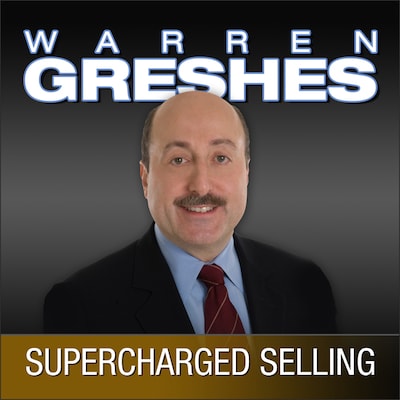 Supercharged Selling – omslag til lydbogen af Warren Greshes