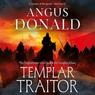 Templar Traitor – omslag til lydbogen af Angus Donald