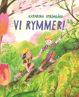 Vi rymmer! – omslag till ljudboken av Katarina Strömgård