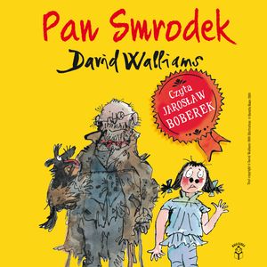 Pan Smrodek – okładka audiobooka, autor David Walliams