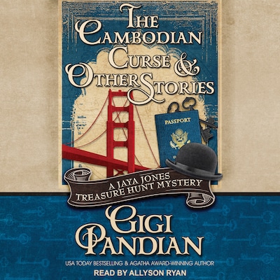 The Cambodian Curse and Other Stories – omslag til lydbogen af Gigi Pandian
