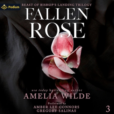 Fallen Rose – omslag til lydbogen af Amelia Wilde