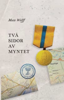 Två sidor av myntet – omslag till ljudboken av Mats Welff