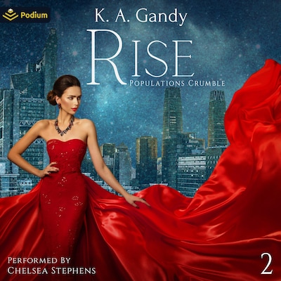 Rise – omslag til lydbogen af K.A. Gandy