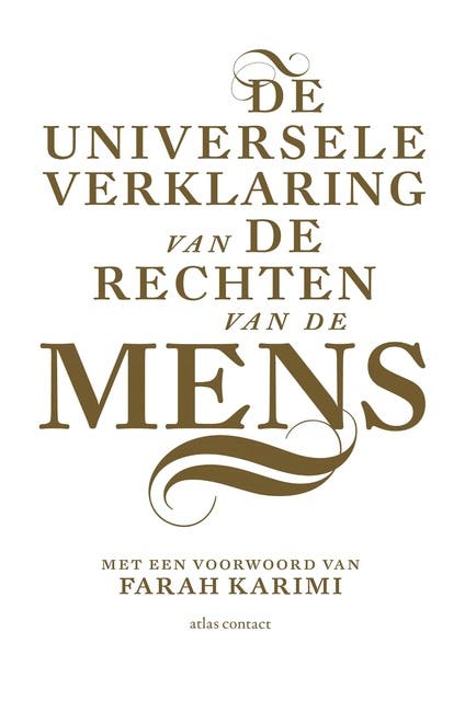 De universele verklaring van de rechten van de mens – omslag van het luisterboek