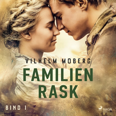 Familien Rask – Bind 1 – omslag til lydbogen af Vilhelm Moberg