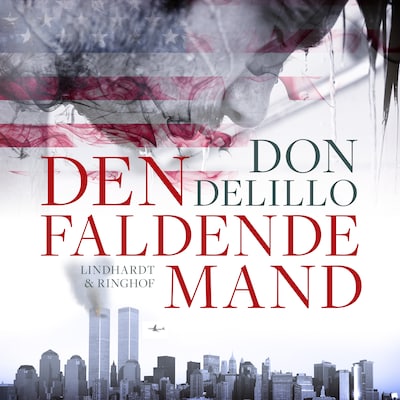 Den faldende mand – omslag til lydbogen af Don DeLillo