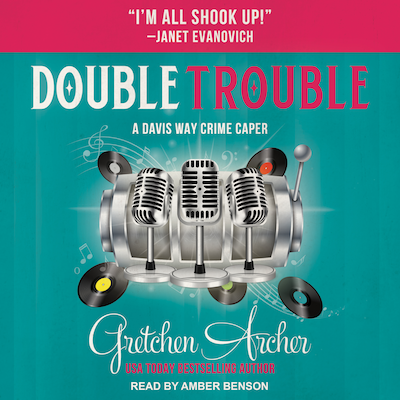 Double Trouble – omslag til lydbogen af Gretchen Archer