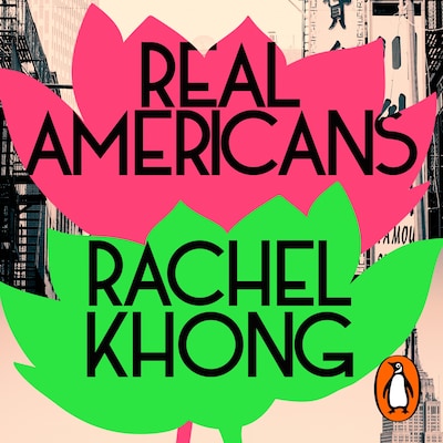 Real Americans – omslag til lydbogen af Rachel Khong