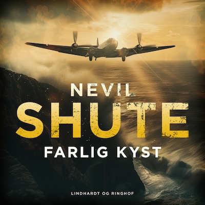 Farlig kyst – omslag til lydbogen af Nevil Shute