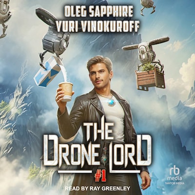 The Drone Lord (Book 1) – omslag til lydbogen af Oleg Sapphire, Yuri Vinokuroff