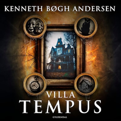 Villa Tempus – omslag til lydbogen af Kenneth Bøgh Andersen