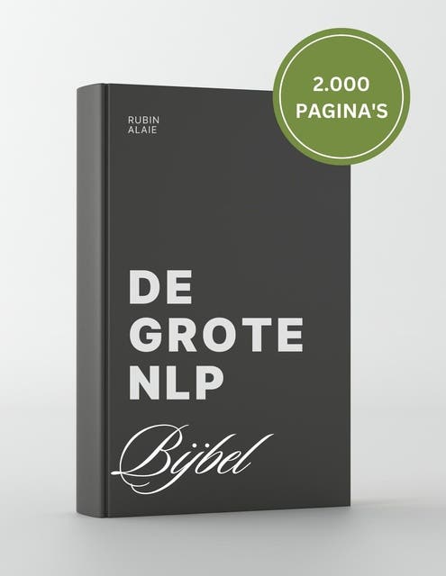 De grote NLP Bijbel – omslag van het luisterboek van Hetnlpcollege.Nl Uitgever,Rubin Alaie