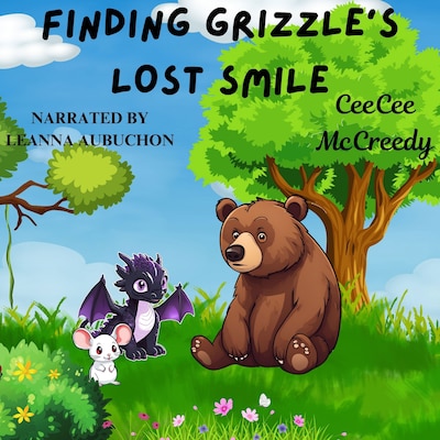 Finding Grizzle's Lost Smile – omslag til lydbogen af CeeCee McCreedy
