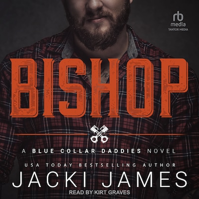 Bishop – omslag til lydbogen af Jacki James