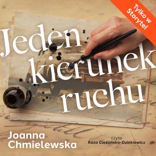 Jeden kierunek ruchu – okładka audiobooka, autor Joanna Chmielewska