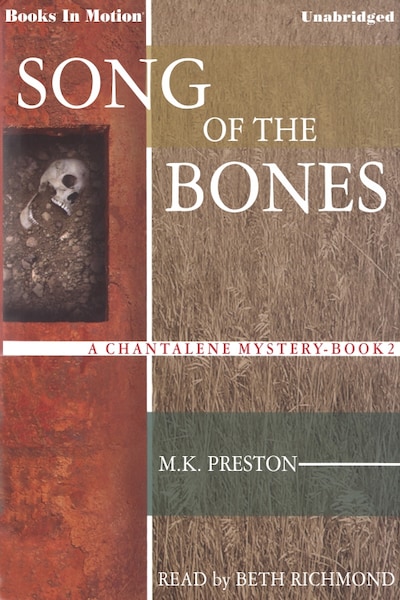 Song Of The Bones – omslag til lydbogen af M.K. Preston