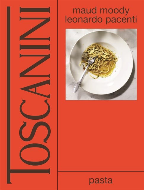Toscanini: pasta – omslag van het luisterboek van Maud Moody