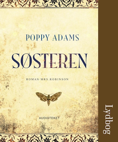 Søsteren – omslag til lydbogen af Poppy Adams