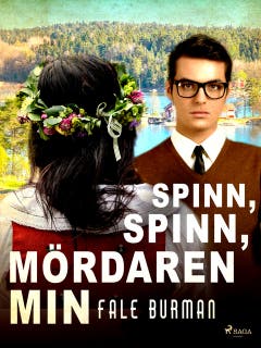 Spinn, spinn, mördaren min – omslag till ljudboken av Fale Burman