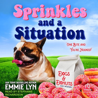 Sprinkles and A Situation – omslag til lydbogen af Emmie Lyn