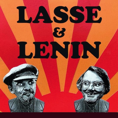 Lasse & Lenin -En bok om Lasse Diding som hotellägare, kommunist, alkoholist, samlare, miljonär, boknörd, varbergsbo, frankofil, kubafrälst, retsticka och klosterägare – omslag till ljudboken av Per Nygren