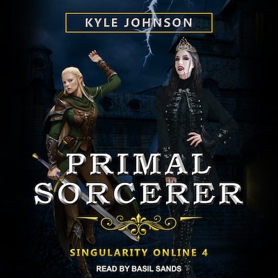 Primal Sorcerer – omslag til lydbogen af Kyle Johnson