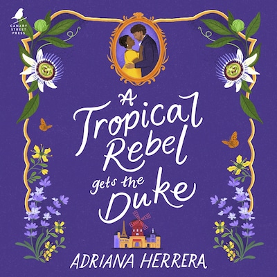 A Tropical Rebel Gets the Duke – omslag til lydbogen af Adriana Herrera
