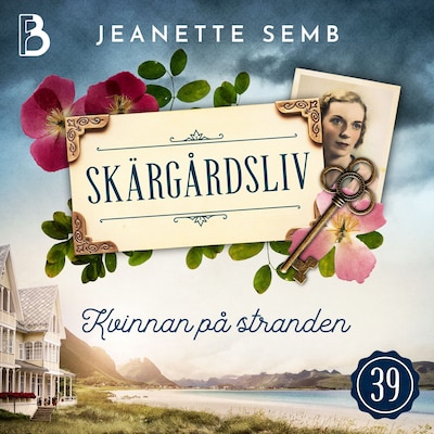 Kvinnan på stranden – omslag till ljudboken av Jeanette Semb