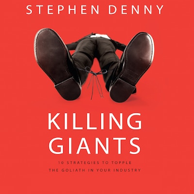 Killing Giants – omslag til lydbogen af Stephen Denny