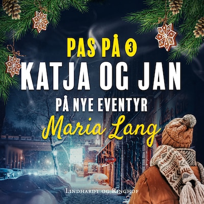 Katja og Jan på nye eventyr – omslag til lydbogen af Maria Lang