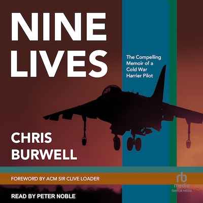 Nine Lives – omslag til lydbogen af Chris Burwell