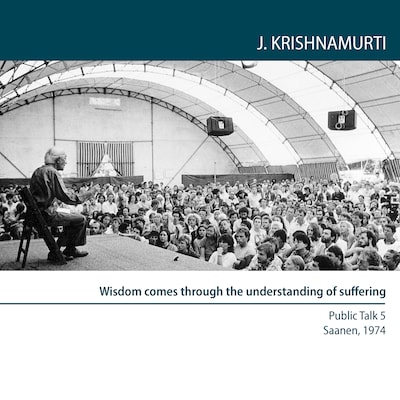 Wisdom comes through the understanding of suffering