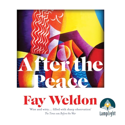 After the Peace – omslag til lydbogen af Fay Weldon