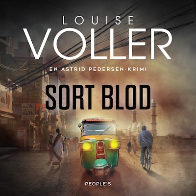 Sort blod – omslag til lydbogen af Louise Voller