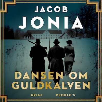 Dansen om guldkalven – omslag til lydbogen af Jacob Jonia