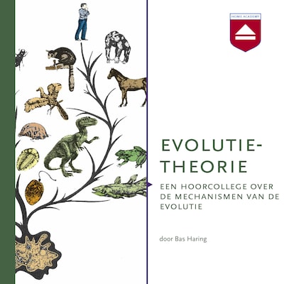Evolutietheorie – omslag van het luisterboek van Bas Haring