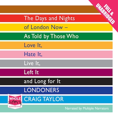 Londoners – omslag til lydbogen af Craig Taylor