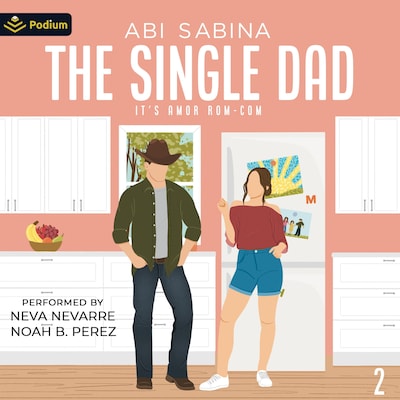 The Single Dad – omslag til lydbogen af Abi Sabina