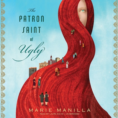 The Patron Saint of Ugly – omslag til lydbogen af Marie Manilla
